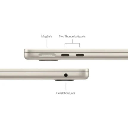 Apple MacBook Air 13 MDHA4, Apple M5 Chip, 10-Core CPU 8-Core GPU, 16GB Memory 512GB SSD 13″ Liquid Retina macOS Starlight - image 4