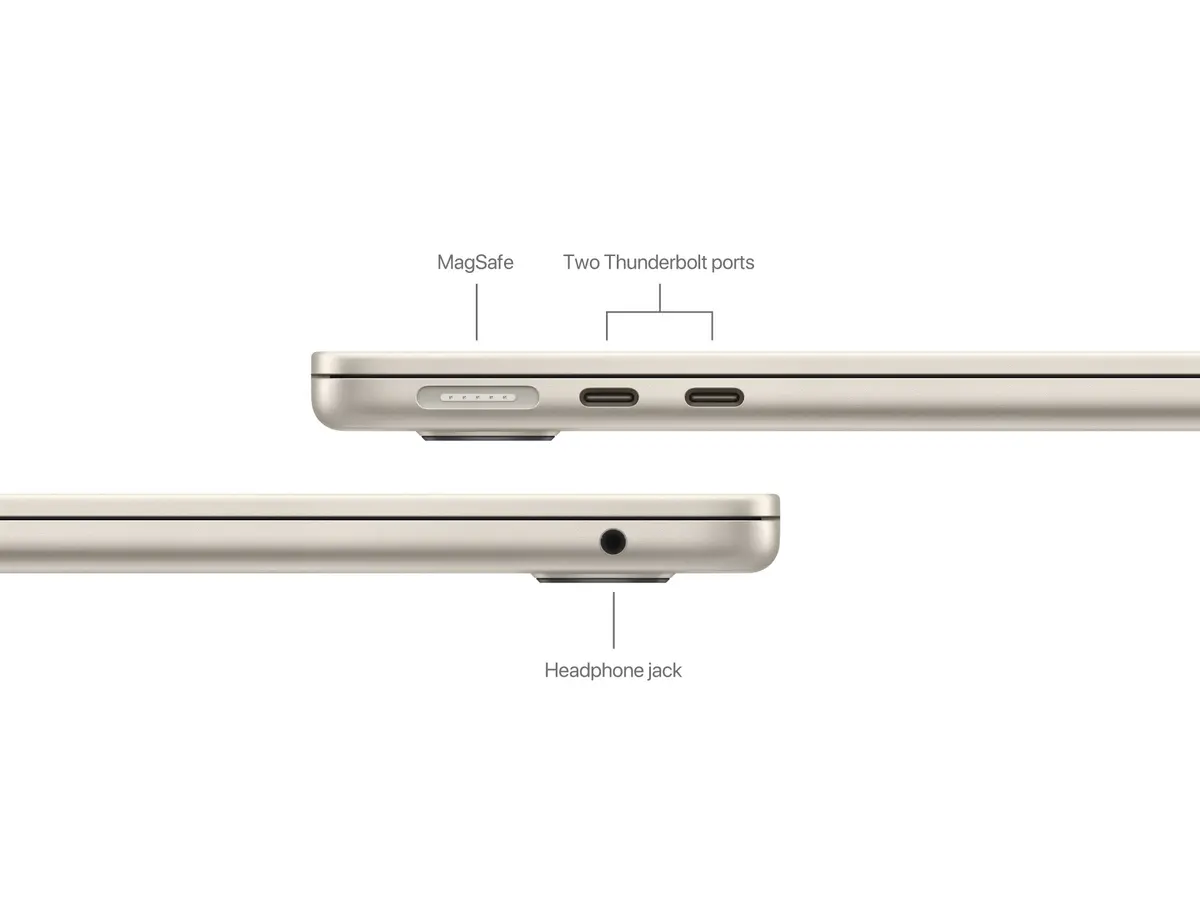 Apple MacBook Air 13 MDHA4 M5 Chip 16GB Memory 512GB SSD 13.6" Liquid Retina macOS Starlight Apple MacBook Air 13 MDHA4 M5 Chip 16GB Memory 512GB SSD 13.6" Liquid Retina macOS Starlight