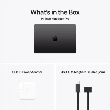 Apple Macbook Pro 14″ MDE04 Apple M5 Chip 10 core CPU & 10 core GPU, 16GB Memory, 512GB SSD, 14 inch Liquid Retina XDR display, mac OS, Space Black - image 4