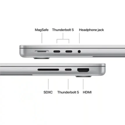 Apple Macbook Pro 14″ MGDN4 Apple M5 Pro Chip, 15 core CPU & 16 core GPU, 24GB Memory, 1TB SSD, 14.2″ Liquid Retina XDR display, mac OS, Silver - image 3