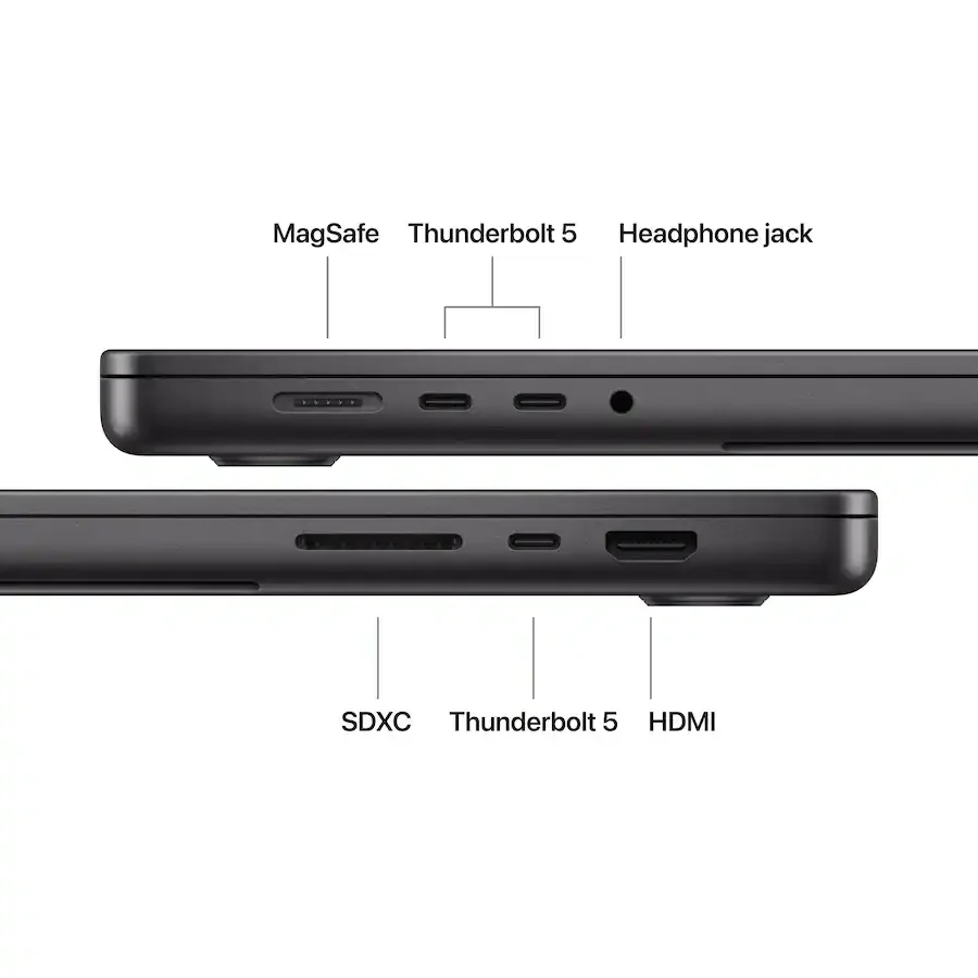 Apple Macbook Pro 14" MGDR4 Apple M5 Pro Chip, 15 core CPU & 16 core GPU, 24GB Memory, 1TB SSD, 14" Liquid Retina Display, mac OS, Space Black Apple Macbook Pro 14" MGDR4 Apple M5 Pro Chip, 15 core CPU & 16 core GPU, 24GB Memory, 1TB SSD, 14" Liquid Retina Display, mac OS, Space Black