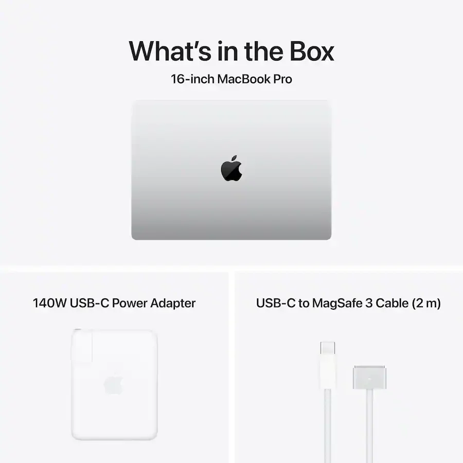Apple Macbook Pro 16" MGE94 Apple M5 Max Chip, 18 core CPU & 40 core GPU, 48GB Memory, 2TB SSD, 16" Liquid Retina Display, mac OS, Silver Apple Macbook Pro 16" MGE94 Apple M5 Max Chip, 18 core CPU & 40 core GPU, 48GB Memory, 2TB SSD, 16" Liquid Retina Display, mac OS, Silver