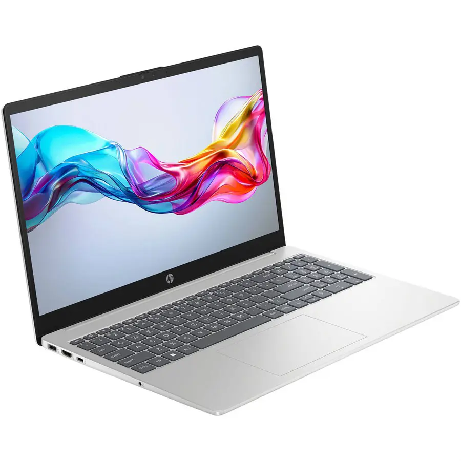 HP 15-FD0558NIA Laptop, Intel Core i7-1355U, 8GB DDR4 3200MHz, 512GB PCIe NVMe SSD, Intel Iris Xe Graphics, 15.6" FHD Anti-Glare Display, Backlit Keyboard, Natural Silver HP 15-FD0558NIA Laptop, Intel Core i7-1355U, 8GB DDR4 3200MHz, 512GB PCIe NVMe SSD, Intel Iris Xe Graphics, 15.6" FHD Anti-Glare Display, Backlit Keyboard, Natural Silver