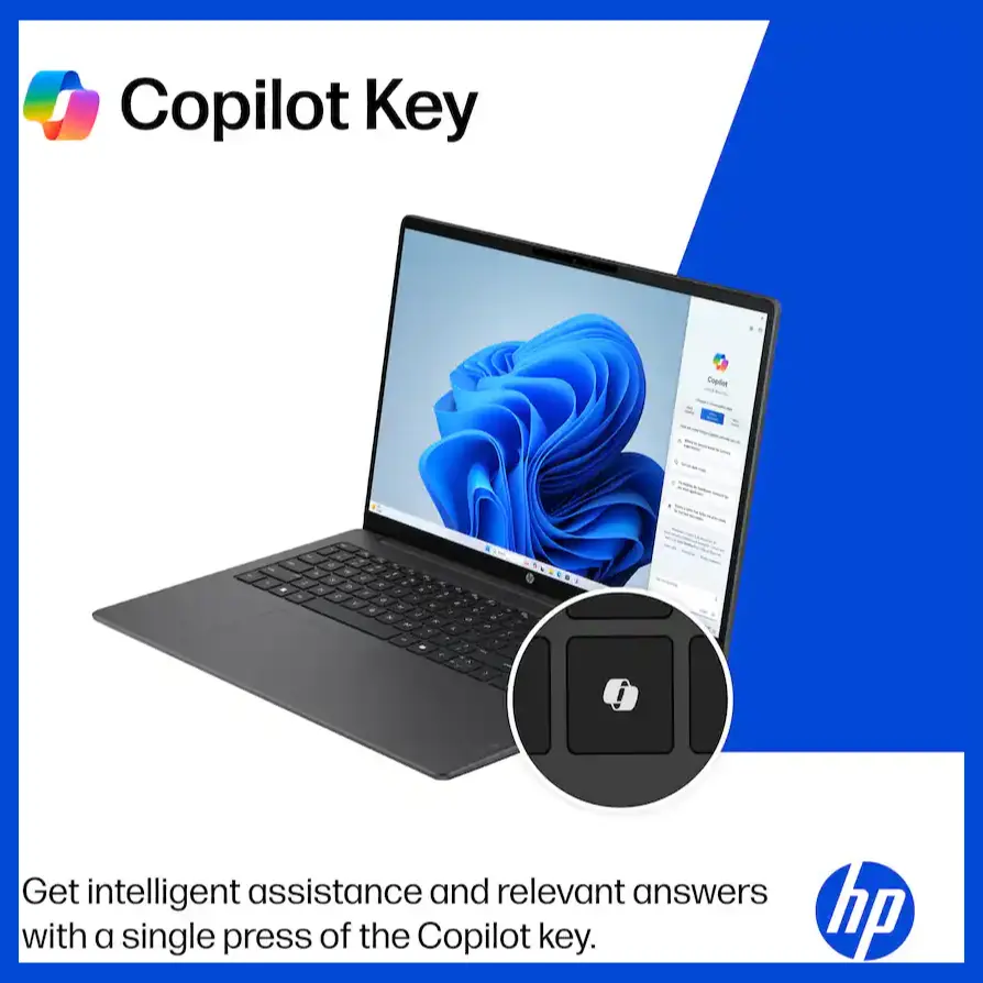 HP OmniBook 3 16-BU0305DX 16" 2K IPS Touchscreen Laptop, Intel Core Ultra 5 225U, 8GB DDR5 RAM, 512GB PCIe Gen4 NVMe M.2 SSD, Intel Graphics, Windows 11 Home, Mica Silver HP OmniBook 3 16-BU0305DX 16" 2K IPS Touchscreen Laptop, Intel Core Ultra 5 225U, 8GB DDR5 RAM, 512GB PCIe Gen4 NVMe M.2 SSD, Intel Graphics, Windows 11 Home, Mica Silver