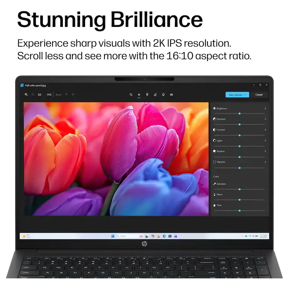HP OmniBook 3 16-BU0305DX 16" 2K IPS Touchscreen Laptop, Intel Core Ultra 5 225U, 8GB DDR5 RAM, 512GB PCIe Gen4 NVMe M.2 SSD, Intel Graphics, Windows 11 Home, Mica Silver HP OmniBook 3 16-BU0305DX 16" 2K IPS Touchscreen Laptop, Intel Core Ultra 5 225U, 8GB DDR5 RAM, 512GB PCIe Gen4 NVMe M.2 SSD, Intel Graphics, Windows 11 Home, Mica Silver