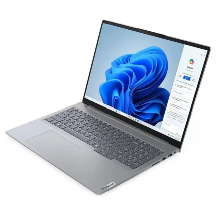 Lenovo ThinkBook 16 Gen 7 Laptop, AMD Ryzen 5 7535HS, 16GB DDR5-4800 RAM, 512GB PCIe 4.0 NVMe SSD, Integrated AMD Radeon 660M Graphics, 16″ WUXGA IPS 300nits, Arctic Grey,… - image 6