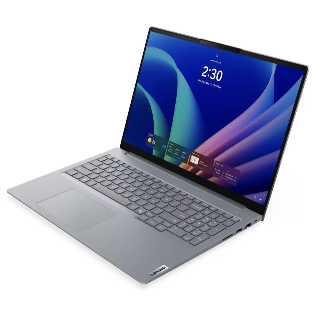 Lenovo ThinkBook 16 Gen 9, Intel Core 5 210H, 8C 12T Up to 4.8GHz, 8GB DDR5-5600 RAM, 512GB PCIe 4.0 NVMe SSD, 16" WUXGA IPS 400nits, Integrated Intel Graphics, Arctic Grey... Lenovo ThinkBook 16 Gen 9, Intel Core 5 210H, 8C 12T Up to 4.8GHz, 8GB DDR5-5600 RAM, 512GB PCIe 4.0 NVMe SSD, 16" WUXGA IPS 400nits, Integrated Intel Graphics, Arctic Grey...