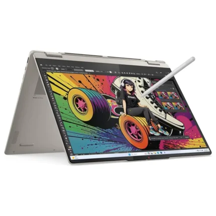 Lenovo Yoga 7 2-in-1 16AKP10 Laptop, AMD Ryzen AI 7 350, 16GB LPDDR5X-7500 RAM, 1TB PCIe 4.0 NVMe SSD, AMD Radeon 860M, 16″ WUXGA Touch, Windows 11 Pro, Seashell, 83JU0004US - image 8